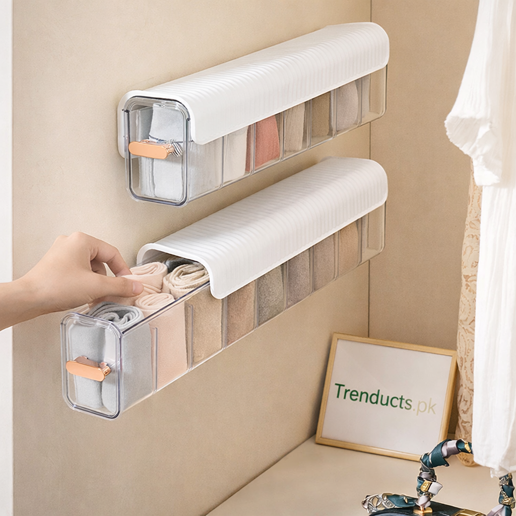 Wall Hanging Organizer – Multi-Pocket Fabric Storage