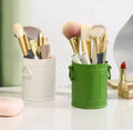 Portable Retro Pen Holder - Vintage Desk Organizer for Home and Office