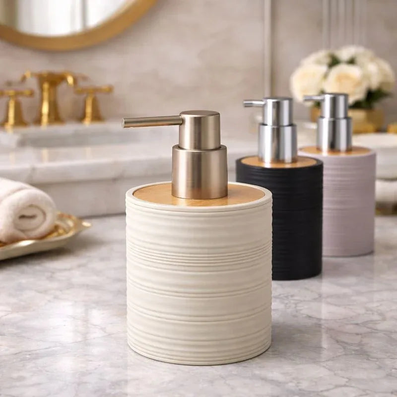 Heavy Plastic Soap Dispenser for Bathroom & Kitchen (Each)
