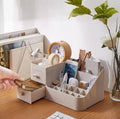 Multipurpose Desktop Makeup Organizer - Luxury Skincare & Cosmetic Storage with Drawers