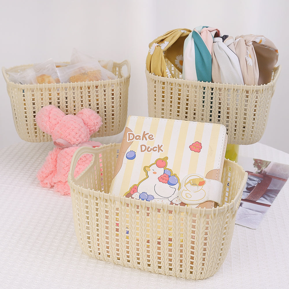 Multipurpose Basket - Elegant Flower Design