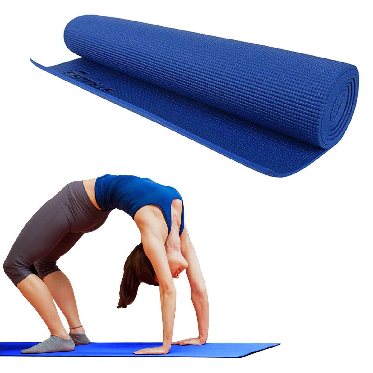 Professional-Grade Non-Slip Yoga & Workout Exercise Mat