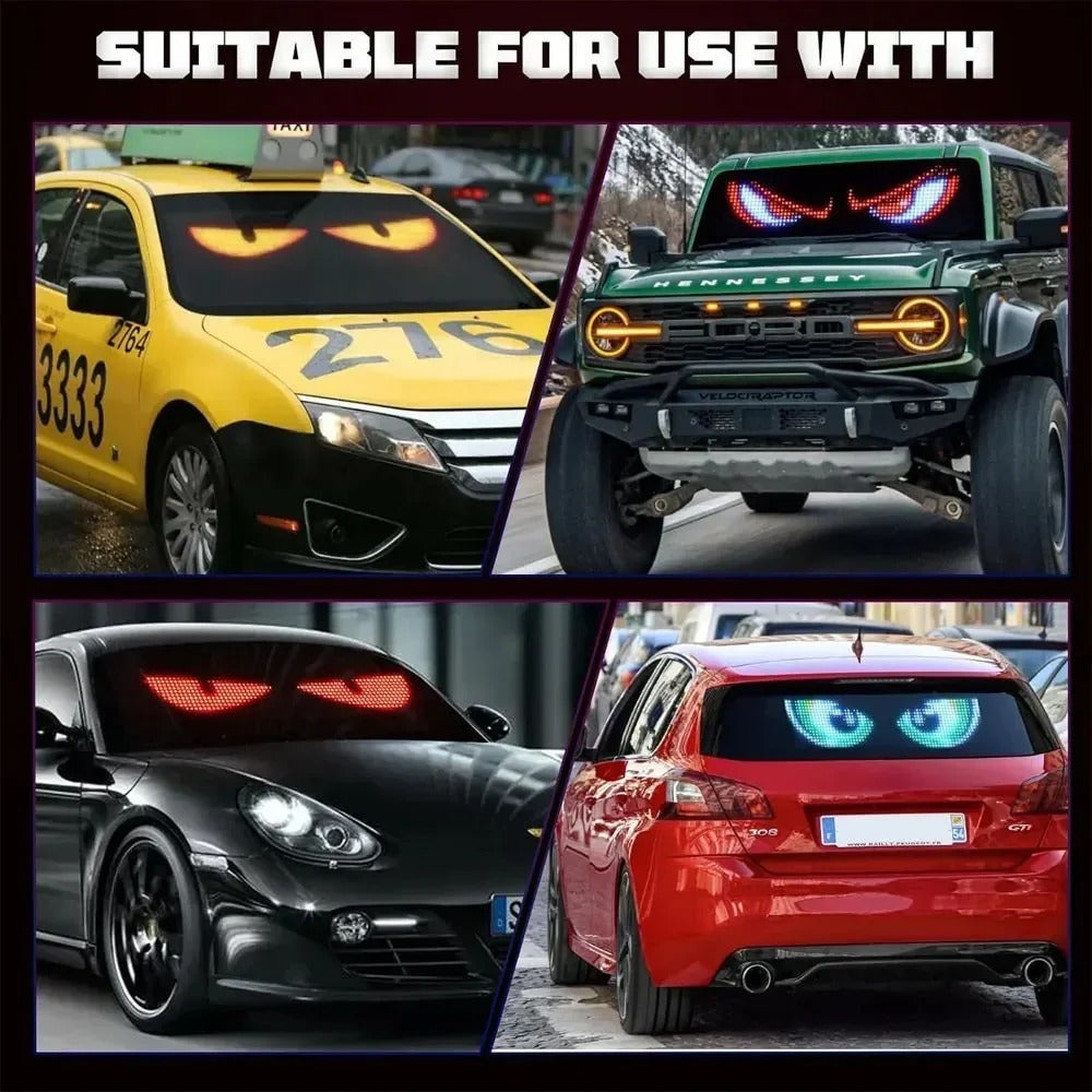 LED Matrix RGB Pixel Display – Bluetooth Car Panel