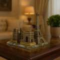 Metal Eiffel Tower Statue – Paris Themed Bronze Showpiece