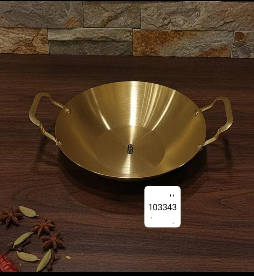 Stainless Steel Golden Cooking Pot – Heavy Duty