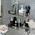 AONO Premium Bathroom Storage Rack – Suction Cup, No-Drill