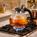 Borosilicate Glass Fireproof Kettle – 1L