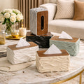 Ocean Wave Tissue Box – Ripple-Textured Luxury Edition