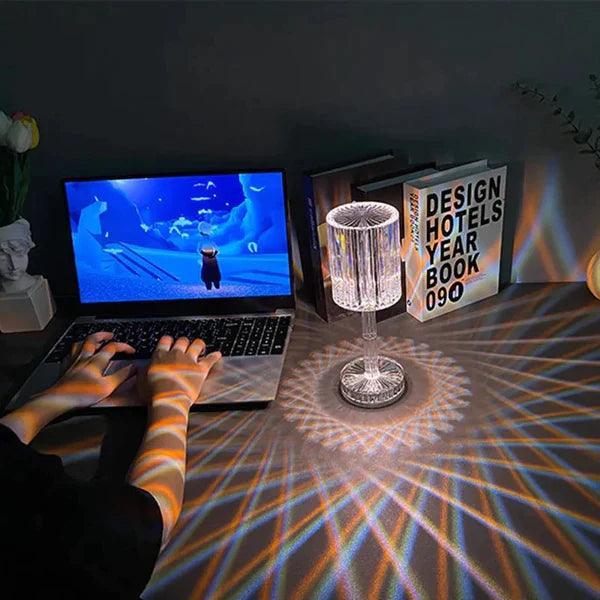 16 Colors Diamond Lamp with Elegant LED Lighting