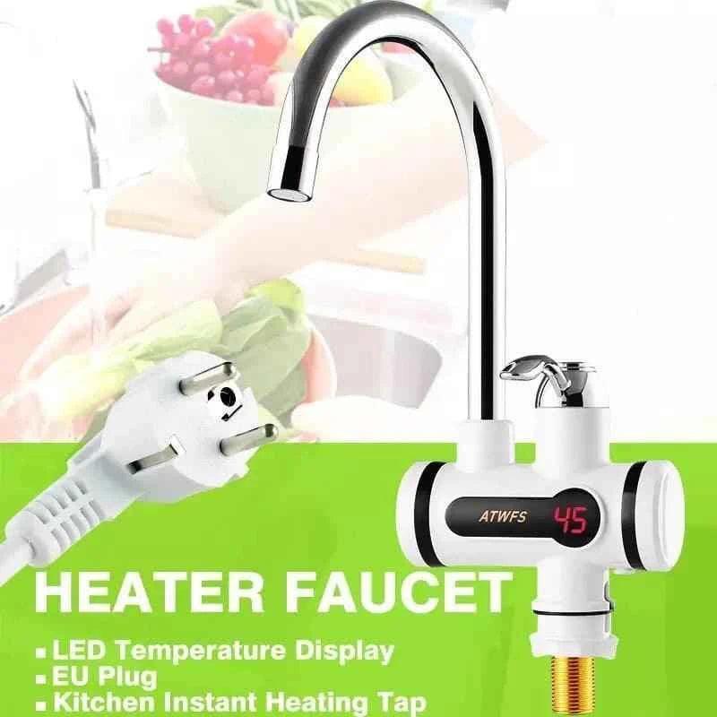 Electric Heating Faucet for Instant Hot & Cold Water – Instant Water Heater System