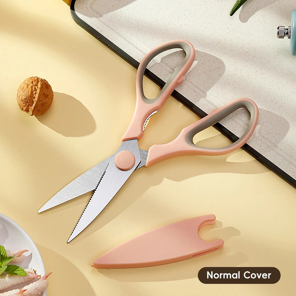 Multi-Purpose Kitchen Scissors – Heavy-Duty Performance with Magnetic Stand