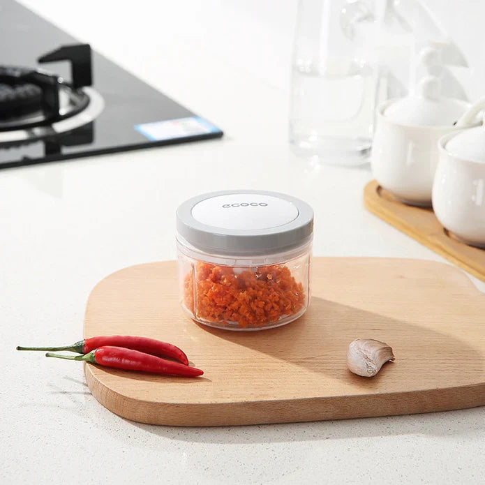 Ecoco Manual Food Chopper – Precision Pull-String Processor