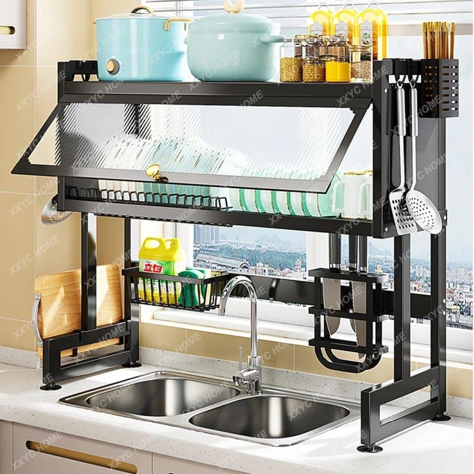 Over The Sink Rack for Kitchen Organization and Storage