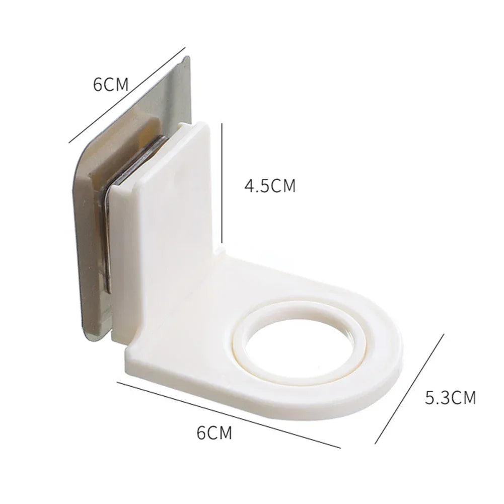 2 Pieces Wall Mounted Shampoo Holder Set