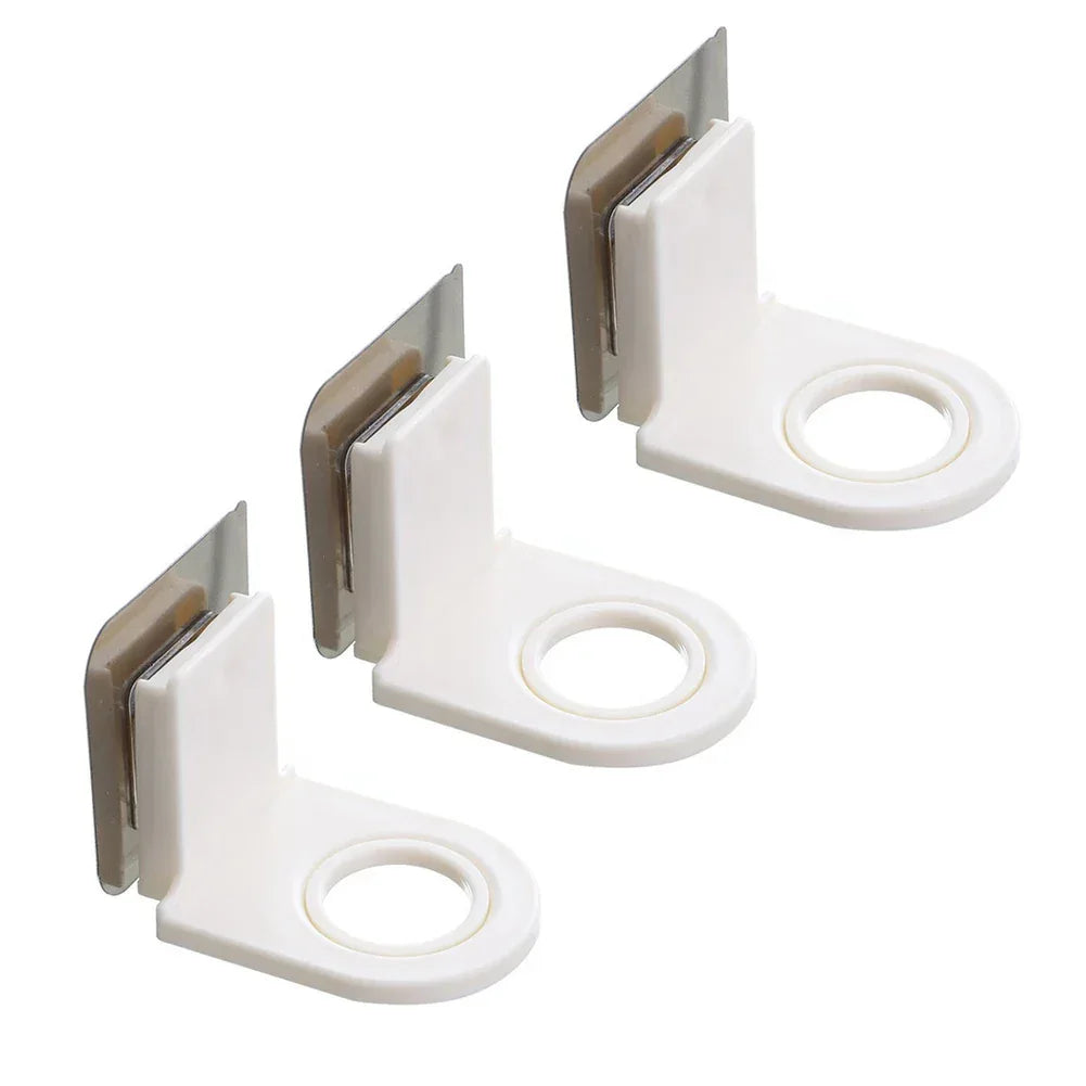 2 Pieces Wall Mounted Shampoo Holder Set