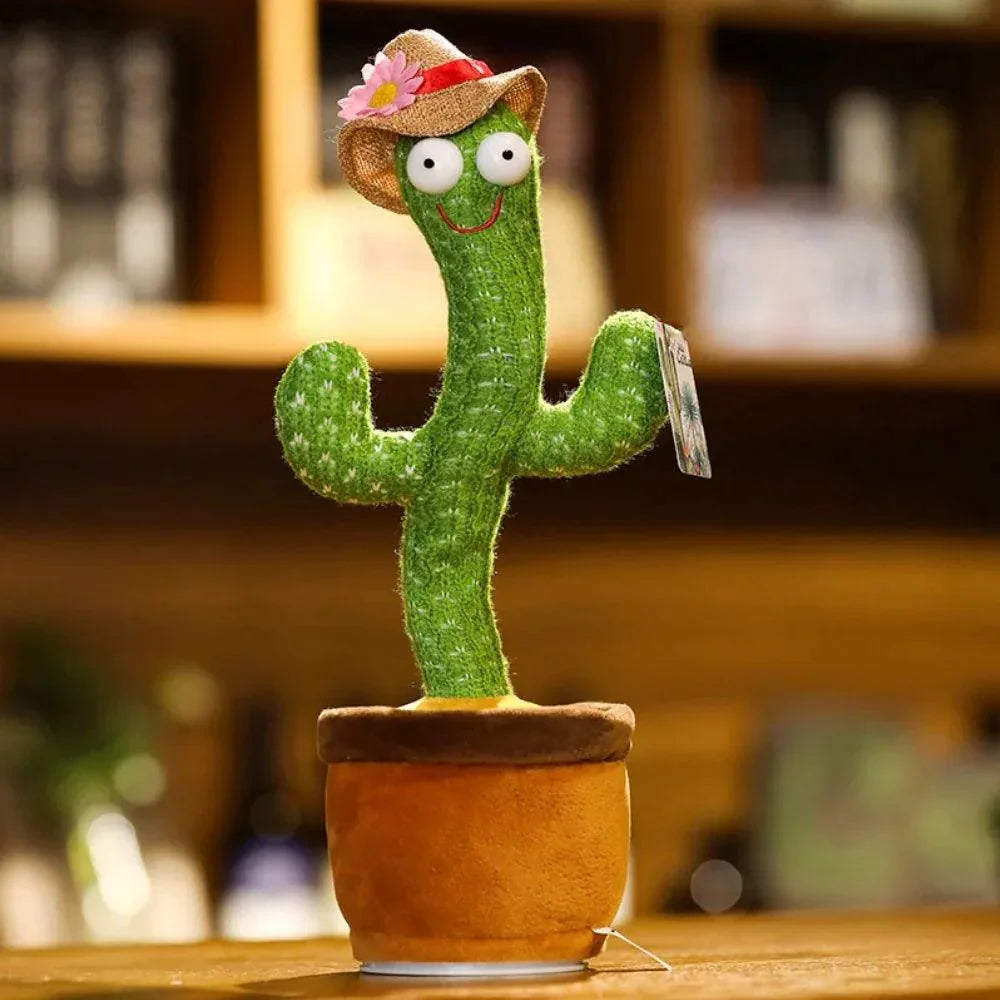 Dancing Cactus Toy - Interactive Talking Cactus for Kids