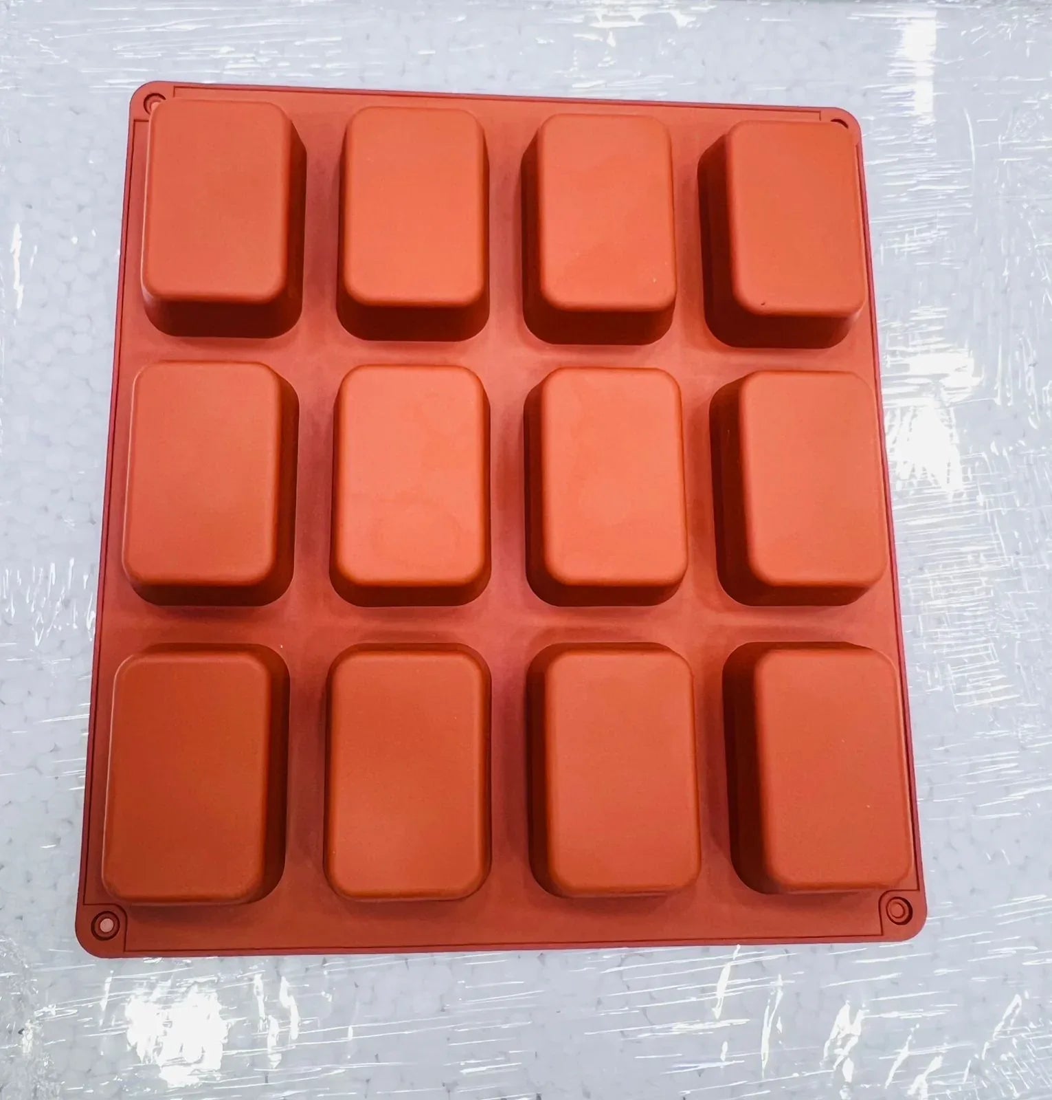 Silicone Rectangle Bar Mold – Chocolate, Jelly & Soap