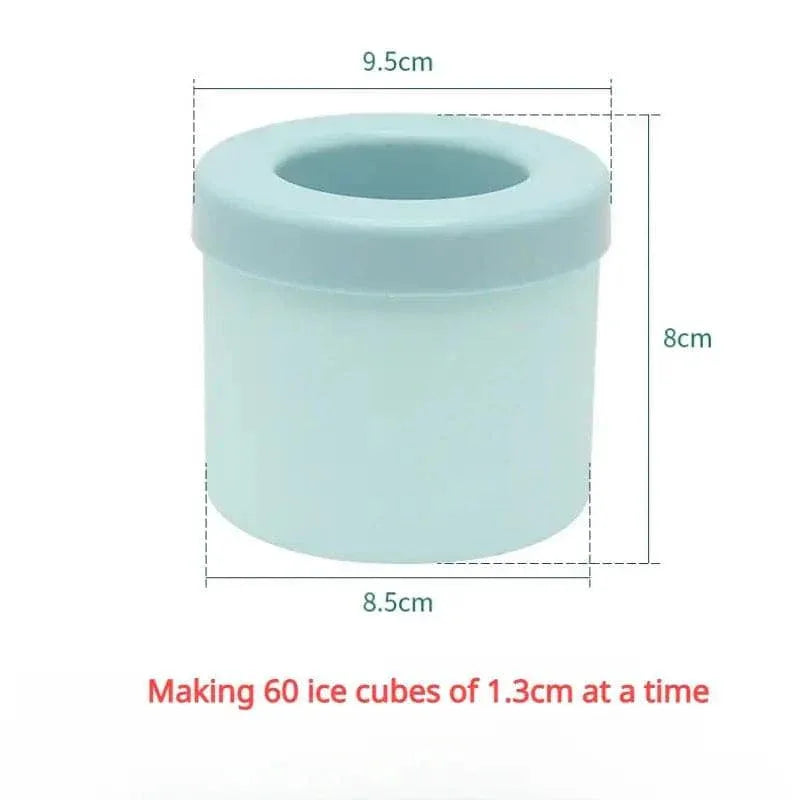 Mini Silicone Ice Bucket - Compact & Versatile Ice Holder for Parties and Picnics