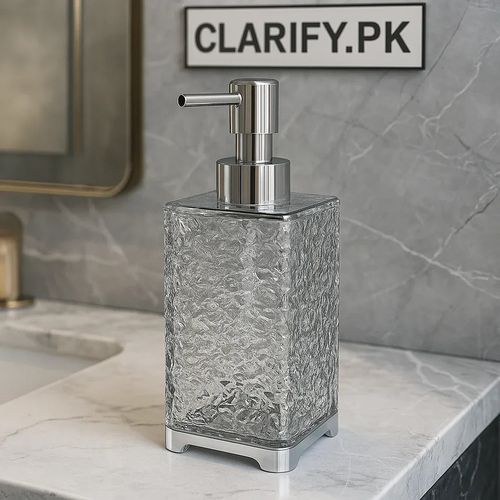 Premium Luxury Foaming Soap Dispenser – Refillable Press Bottle