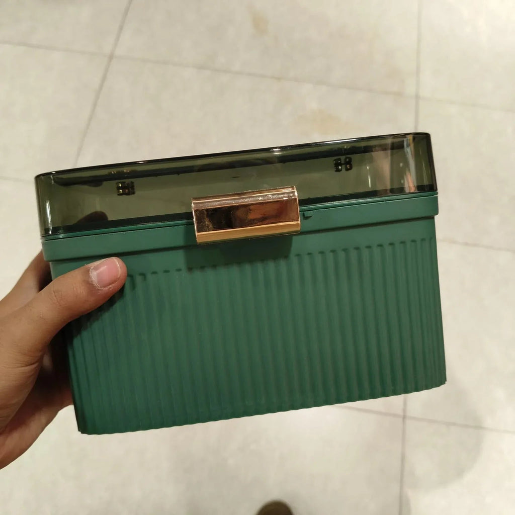 Luxury Storage & Jewellery Box with Transparent Lid