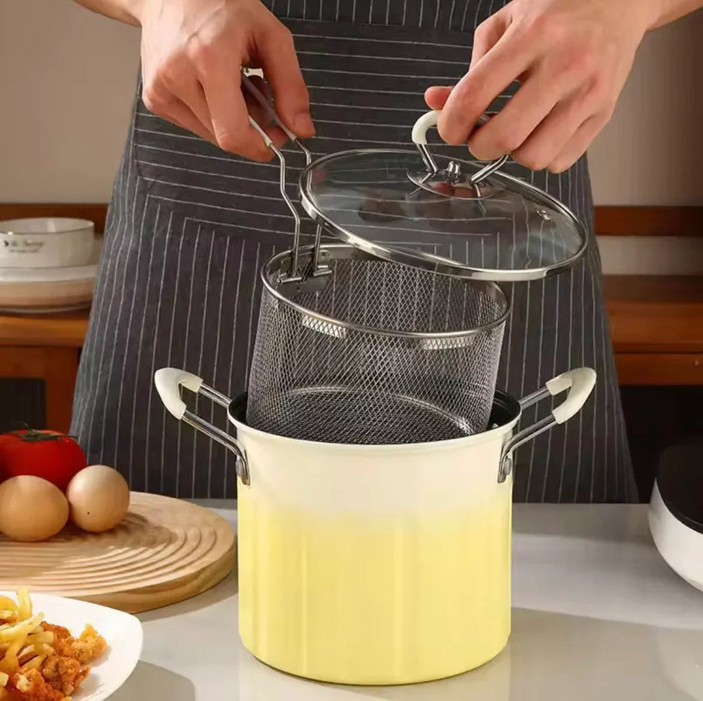 3L Deep Fryer – Stainless Steel Multipurpose Cookware