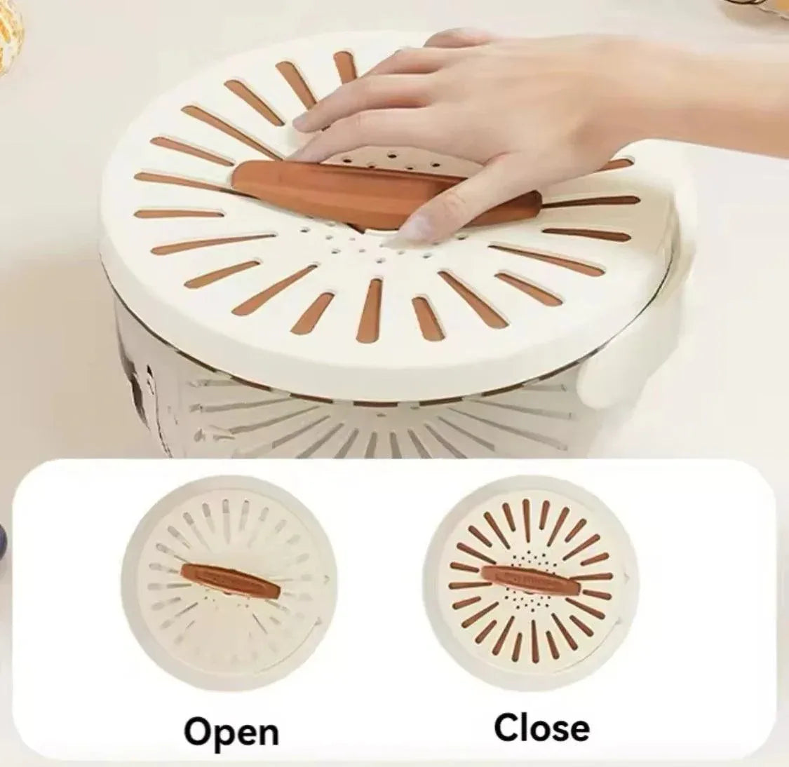 Vegetable and Fruit Washing Bowl for Easy Cleaning and Food Prep
