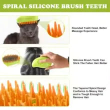 3 in 1 Steam Brush for Cats and Dogs