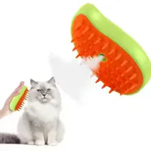 3 in 1 Steam Brush for Cats and Dogs