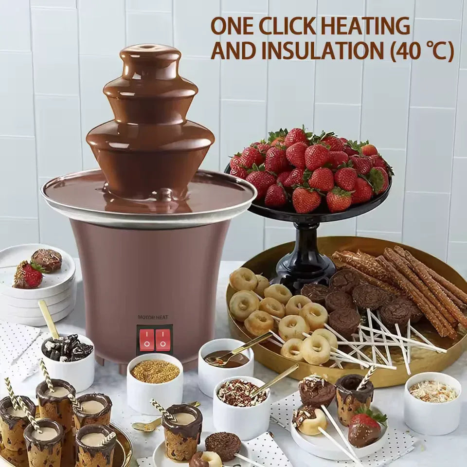 3 Tier Chocolate Fountain for Parties