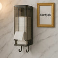 Acrylic Wall Mounted Tissue Holder – Modern Bathroom & Kitchen Dispenser