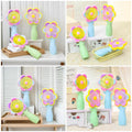 Flower Design Hand Fan – Cute Portable USB Mini Fan
