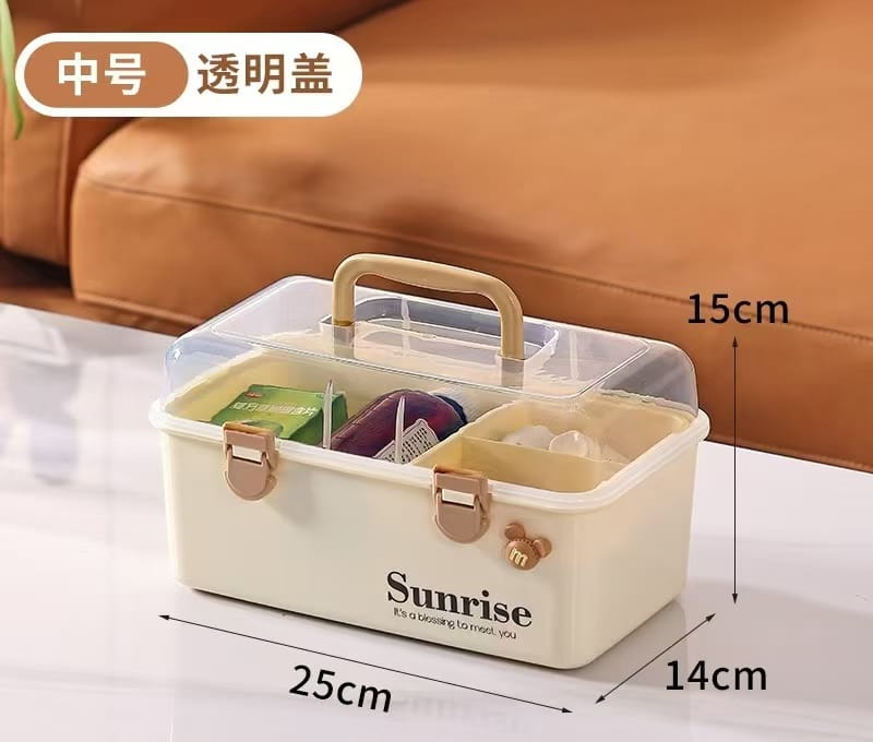 Minimalist Stackable Storage Box – Multi-Purpose Plastic Organizer
