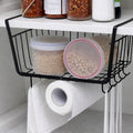 Under Cabinet Hanging Rack – Space Saving Kitchen Organizer