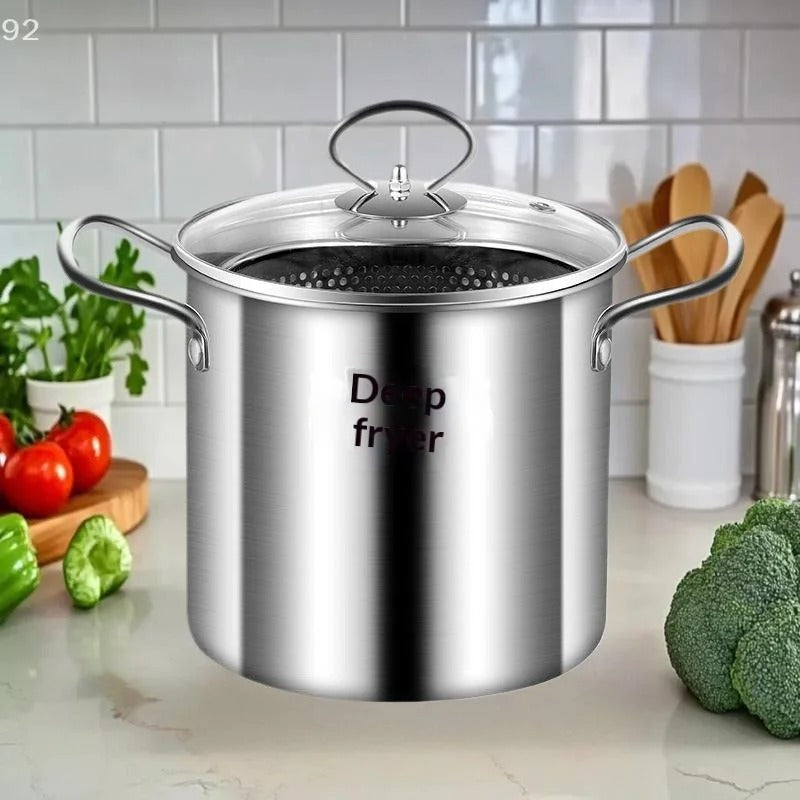 3.5L Deep Fryer & Multi-Pot – Stainless Steel Culinary Station