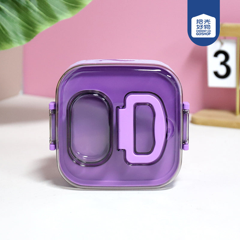 1000ml Square Lunch Box - Leakproof Food Container