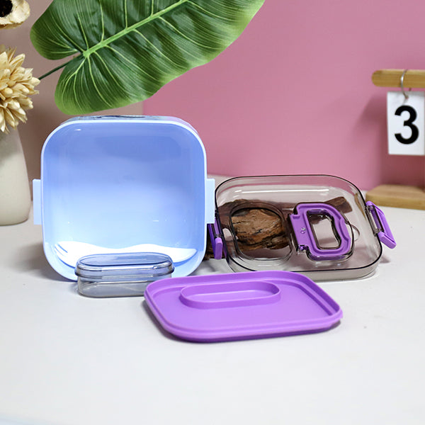 1000ml Square Lunch Box - Leakproof Food Container