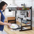 Stainless Steel Kitchen Rack - 85cm Multi-Function Durable Storage Solution