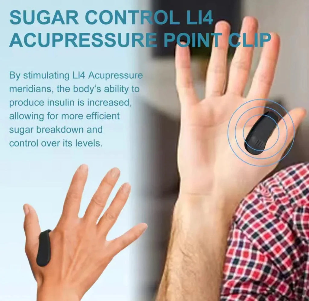 Portable Sugar Control Clip for Diabetes Management and Blood Sugar Monitoring