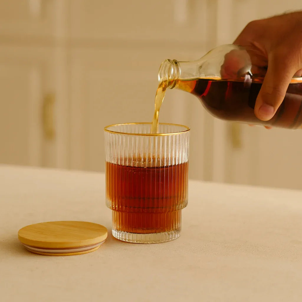 Premium 400 ml Glass Coffee/Tea Mug – Elegant & Durable