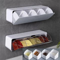 4 in 1 Spice Container Organizer – Wall Mount