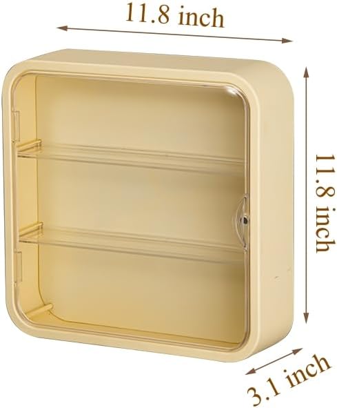 Premium Clear Display Case & Showpiece Stand for Collectibles