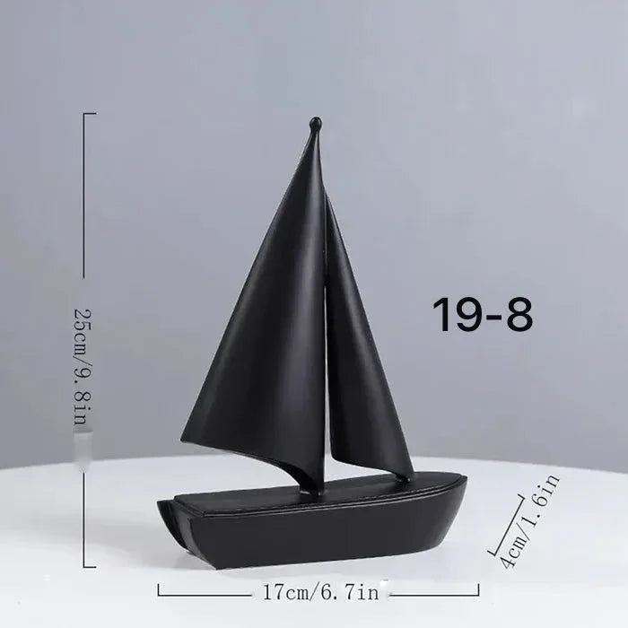 Fiber Ship Decoration Showpiece – Premium Home & Office Decor