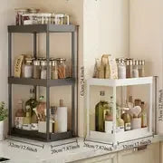 Multi-Functional Kitchen Spice Rack & Under-Sink Organizer