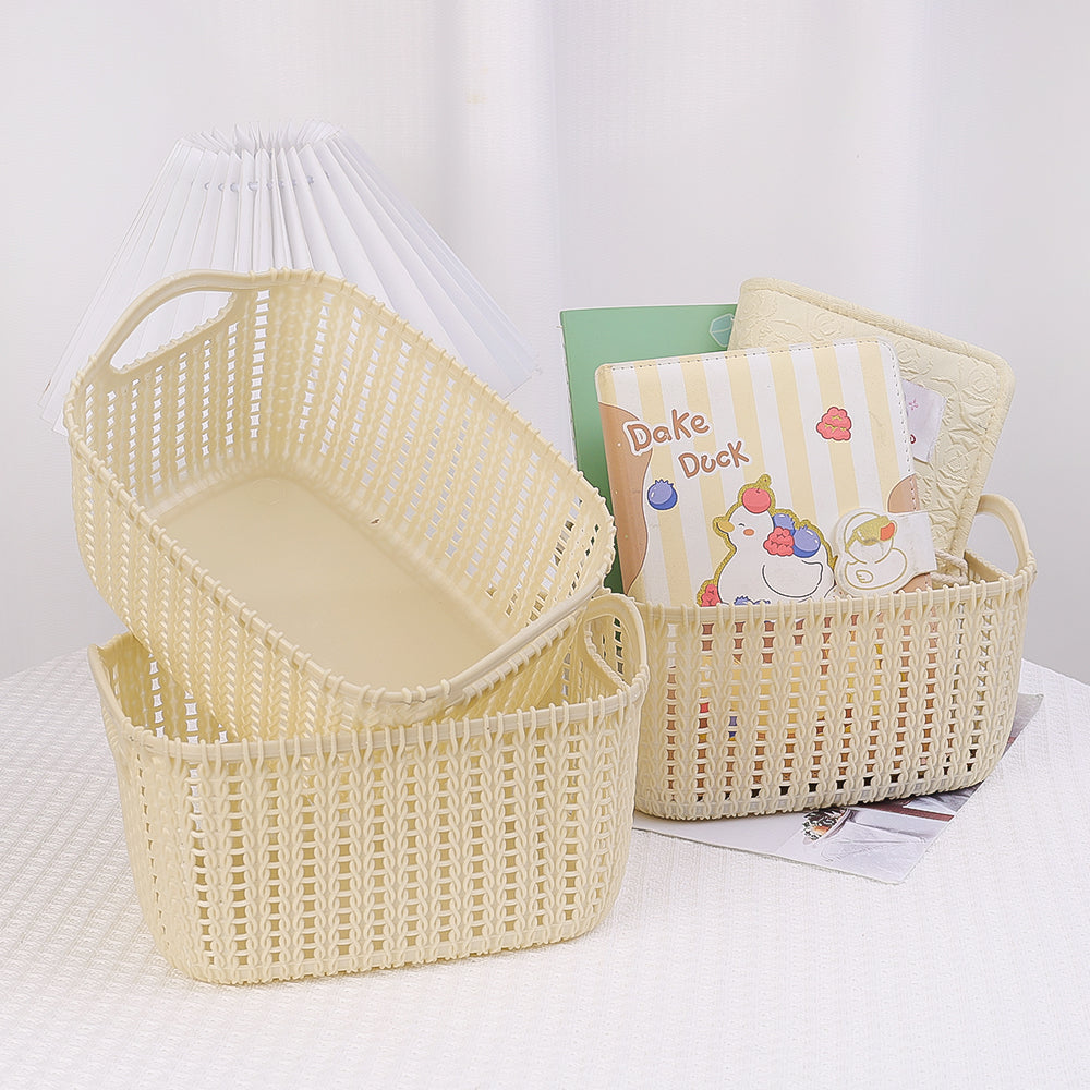 Multipurpose Basket - Elegant Flower Design