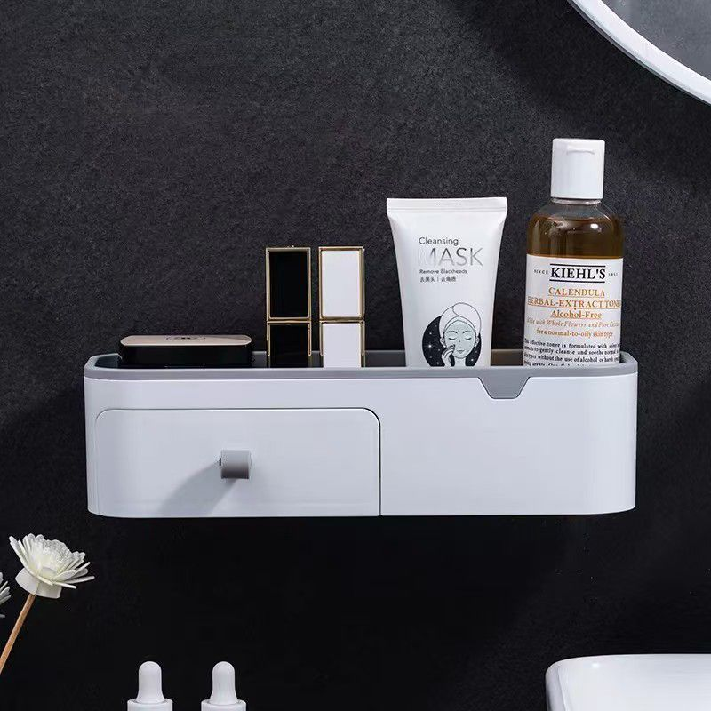 No-Drill Creative Shower Organizer & Bathroom Shelf