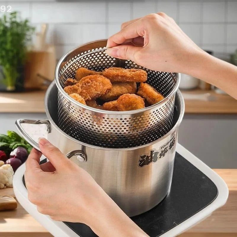 3.5L Deep Fryer & Multi-Pot – Stainless Steel Culinary Station