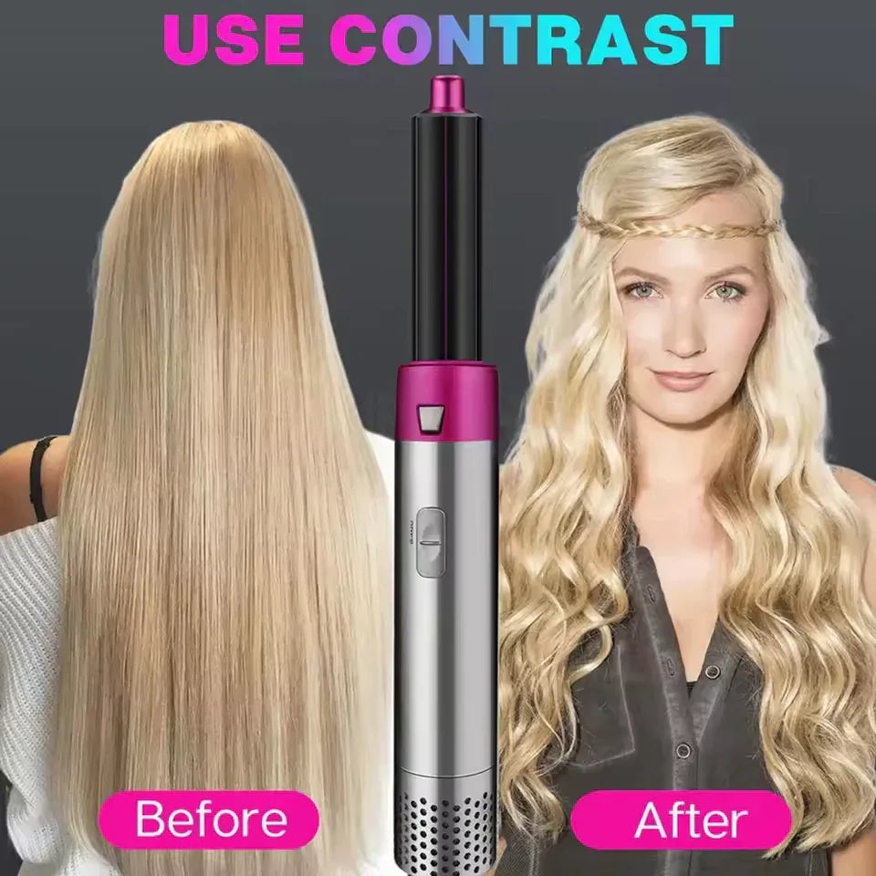 5 in 1 Hot Air Brush for Hairs - Hair Dryer Brush
