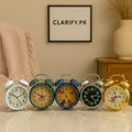 Small Luxury Metal Alarm Clock – Elegant Timepiece