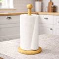 Wooden Tissue Paper Holder – Bamboo Tabletop Stand