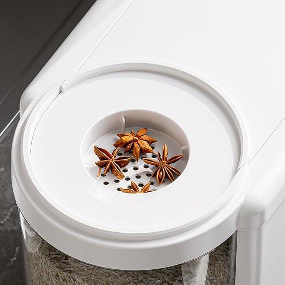 Premium Rice Dispenser with Airtight Storage Container